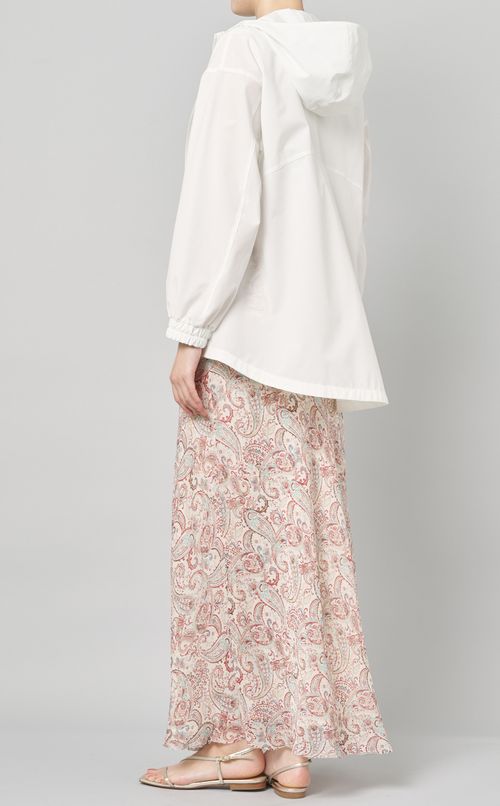 スタンドネックフーディブルゾン