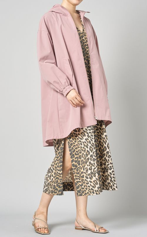 フーディライトミディブルゾン