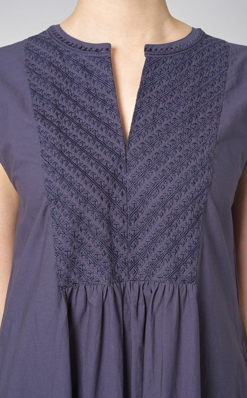 コットンピンタックワンピース