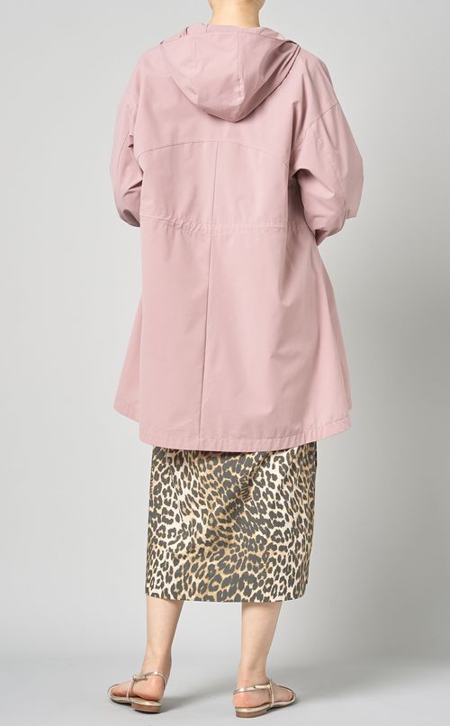 フーディライトミディブルゾン