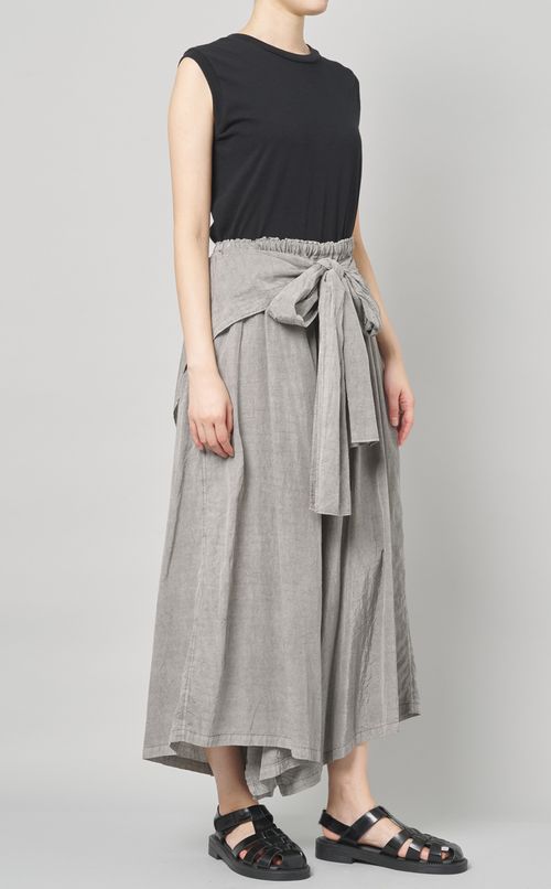 ウエストリボンパンツ