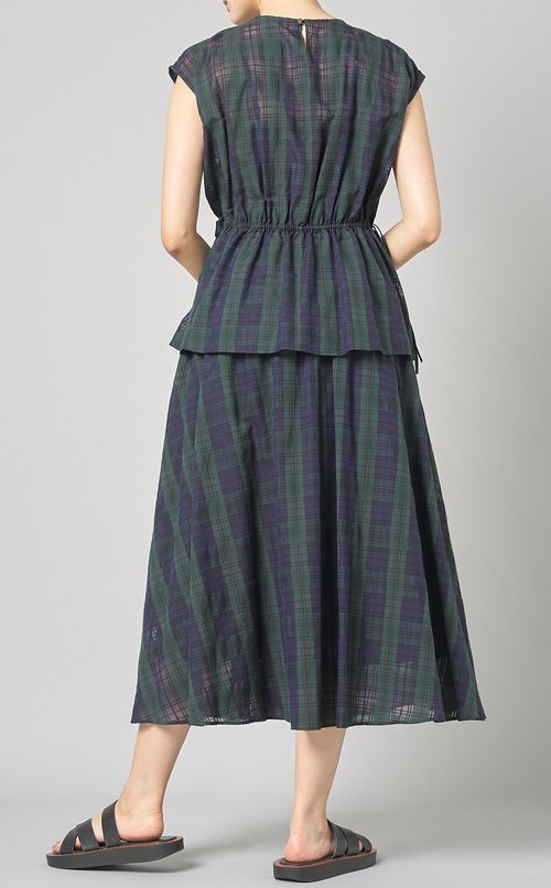 シアーギャザーロングスカート