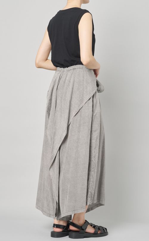 ウエストリボンパンツ