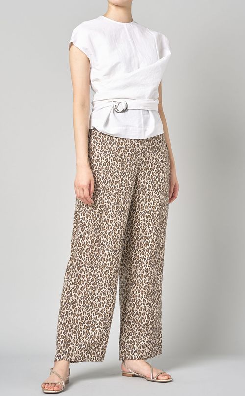 レオパードプリントパンツ