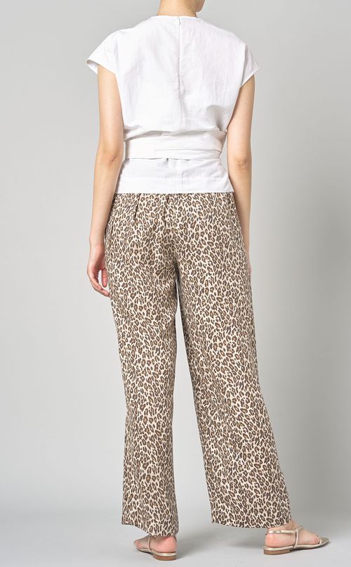 レオパードプリントパンツ