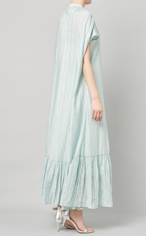 ランダムプリーツロングワンピース