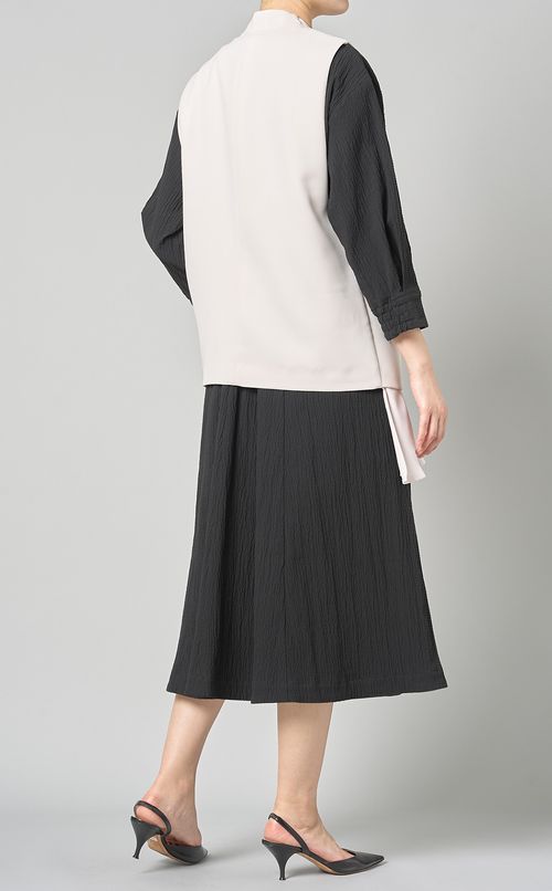 ストレッチアシンメトリーベスト
