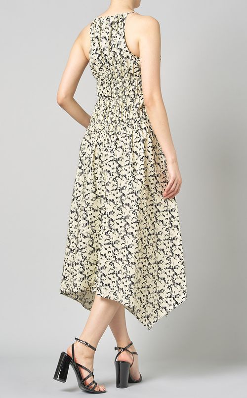 プリントコットンキャミソールワンピース