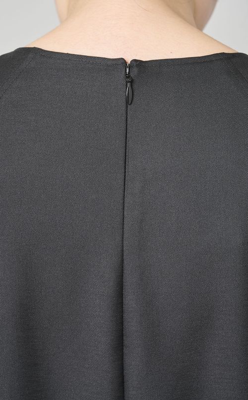 ケープスリーブギャザーワンピース