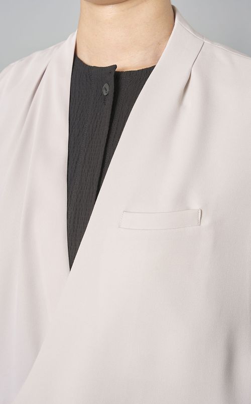 ストレッチアシンメトリーベスト