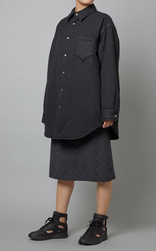 ウールタイトミディスカート