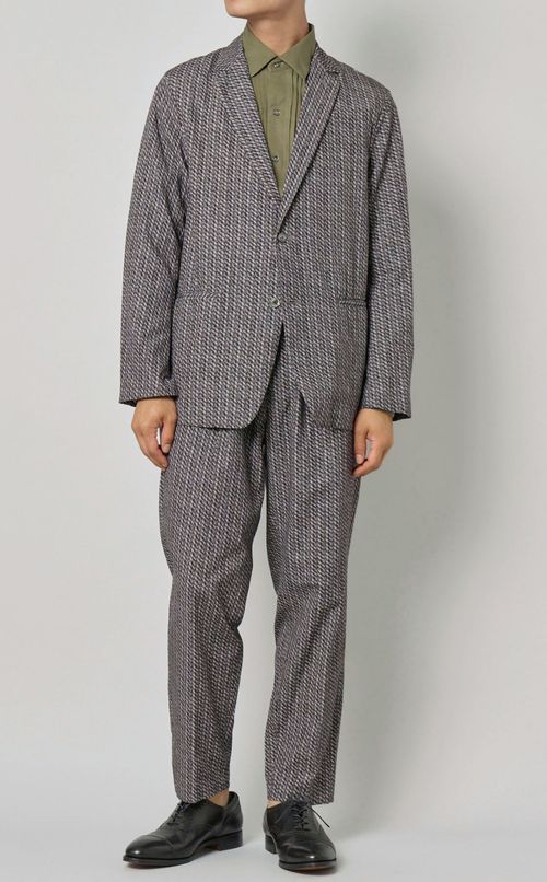 レギュラーカラーピンタックシャツ