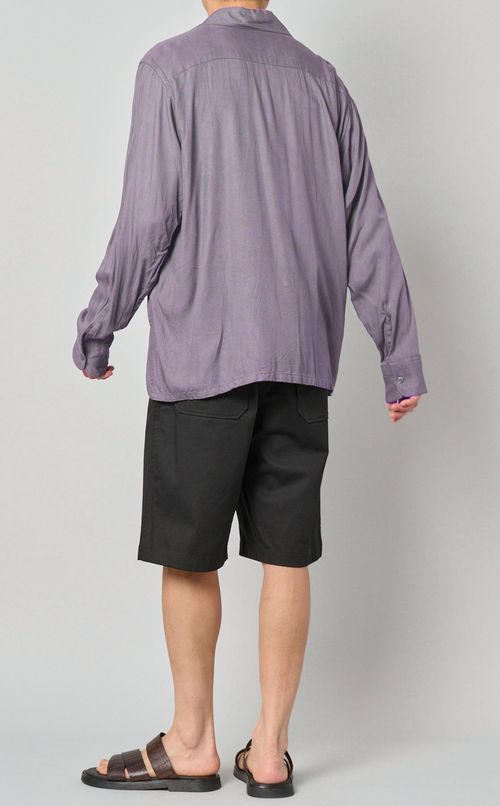 パームツリーエンブロイダリーシャツ