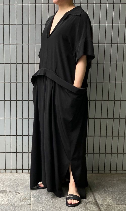 08sircus｜スキッパーポケットワンピース