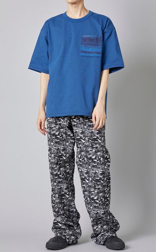 コットンポリストレッチポケットTシャツ