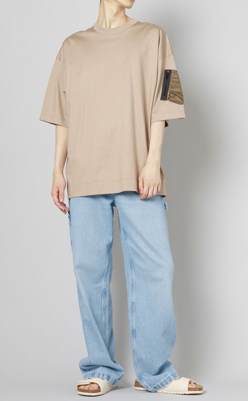スリーブポケットビッグTシャツ