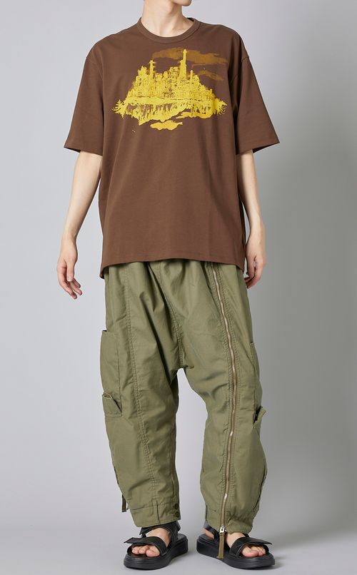 ランドスケーププリントTシャツ