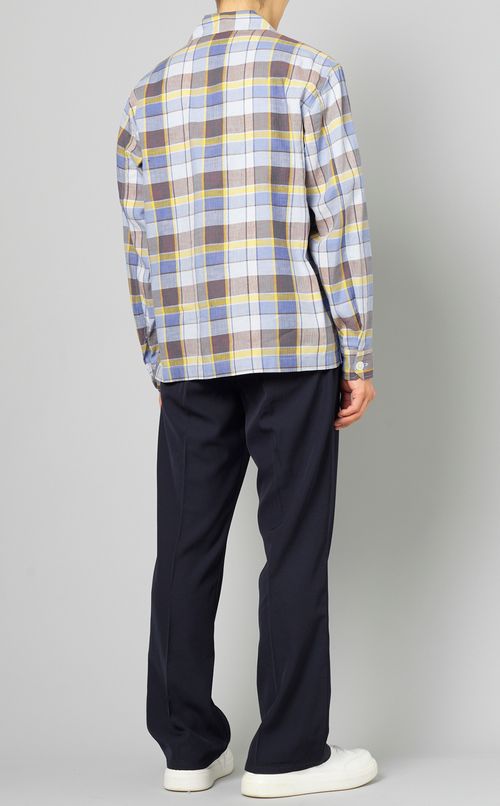 マドラスチェックシャツ