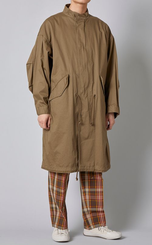 ブロークンツイルモッズコート