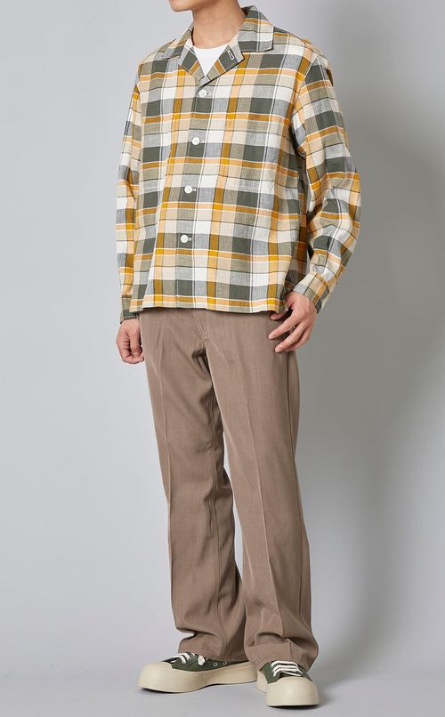 マドラスチェックシャツ