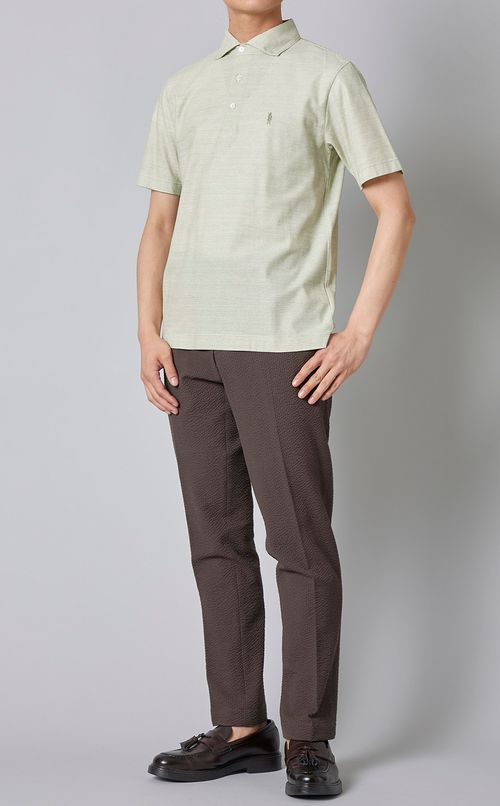 ハニカムポロシャツ