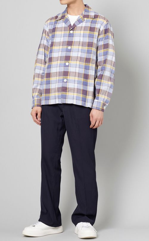 マドラスチェックシャツ