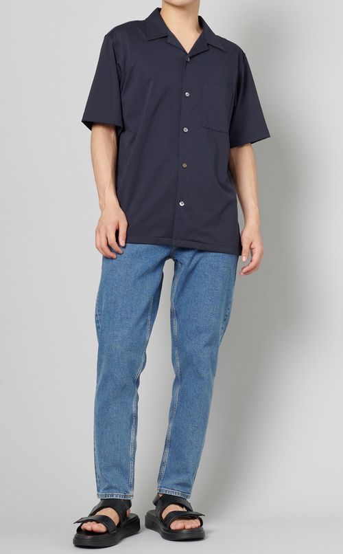 ウォッシュドデニムパンツ