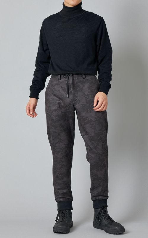 カモフラージュジョガーパンツ