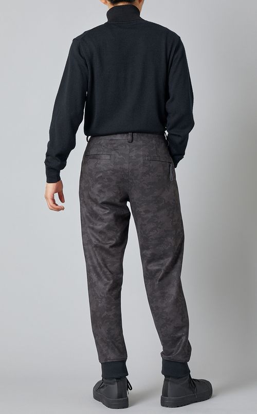 カモフラージュジョガーパンツ