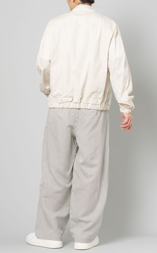 ポプリンシャツブルゾン