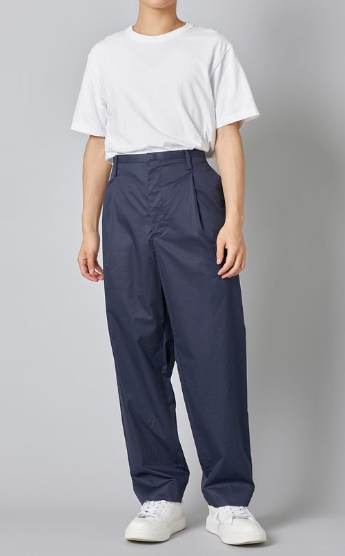 シリコンワッシャー1タックパンツ