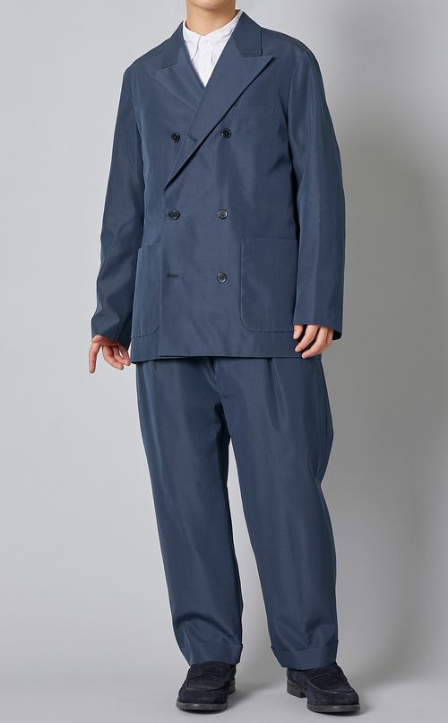 パッチポケットダブルジャケット