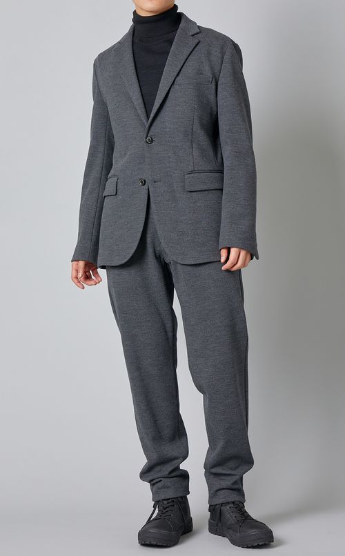 ウールジャージドロストパンツ