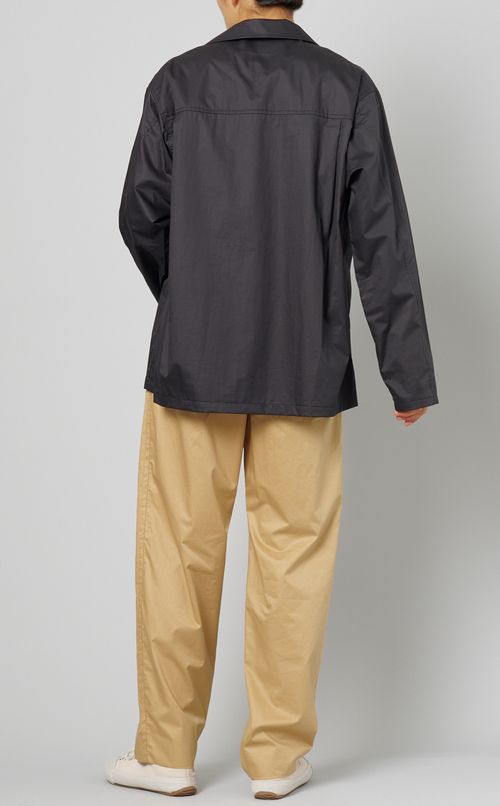 シリコンワッシャーダブルポケットシャツ