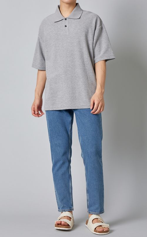 ウォッシュドデニムパンツ