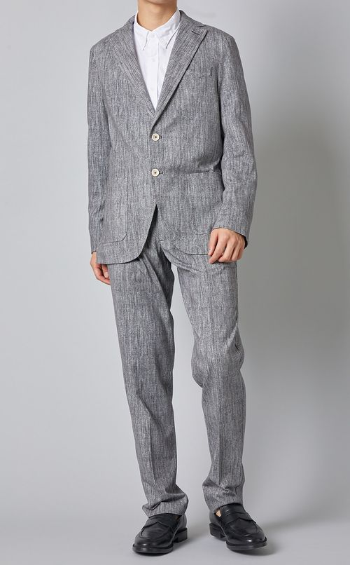 ヘリンボーンジョグパンツ