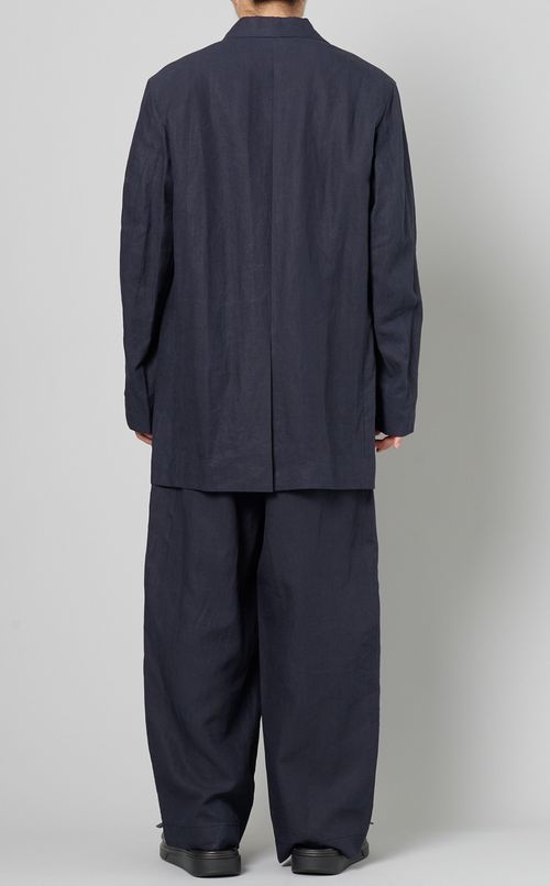 パッチポケットリネンジャケット