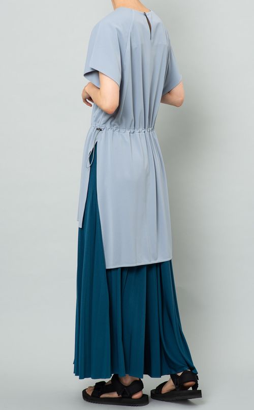 ドローストリングカットソーTブラウス