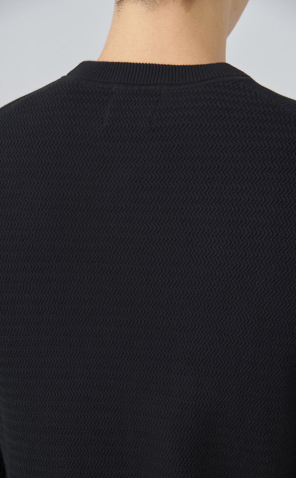 【reADdress】コットンクルーネックニットプルオーバー