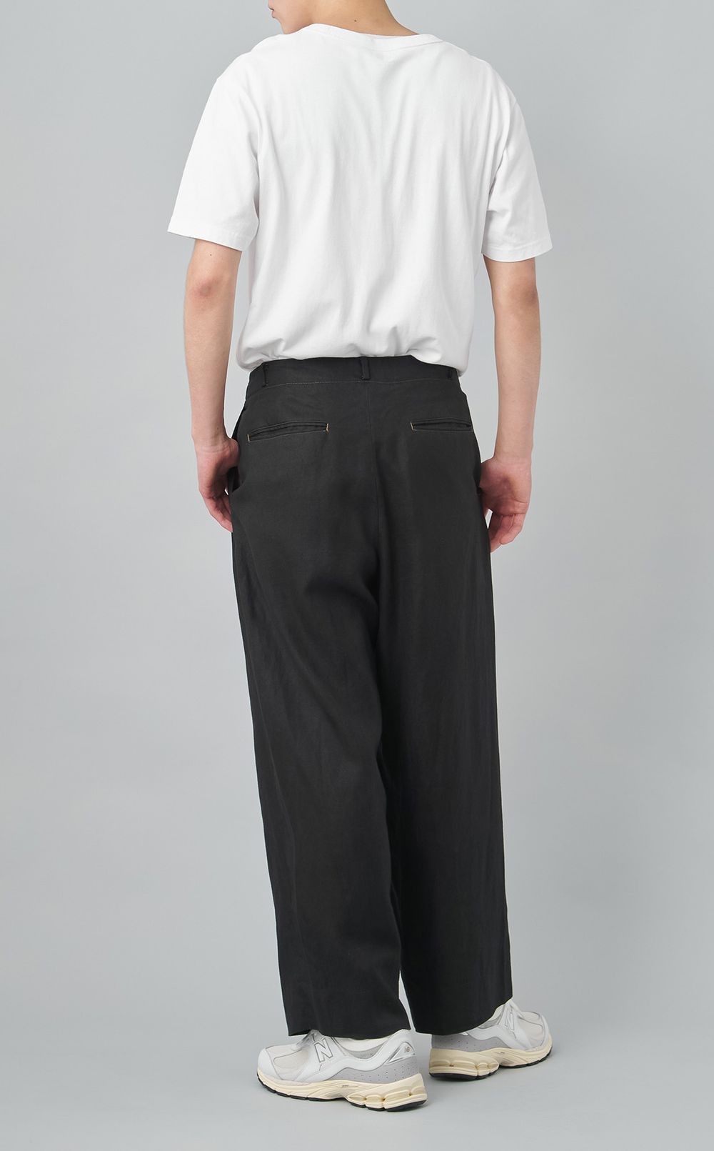 【reADdress】ラミーワンプリーツワイドパンツ