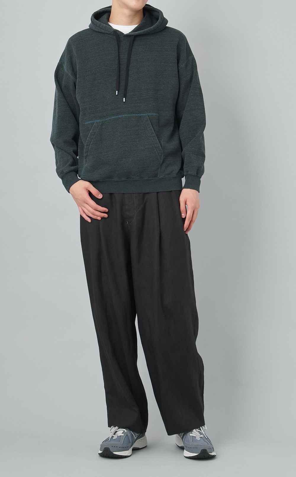 【reADdress】ラミーワンプリーツワイドパンツ