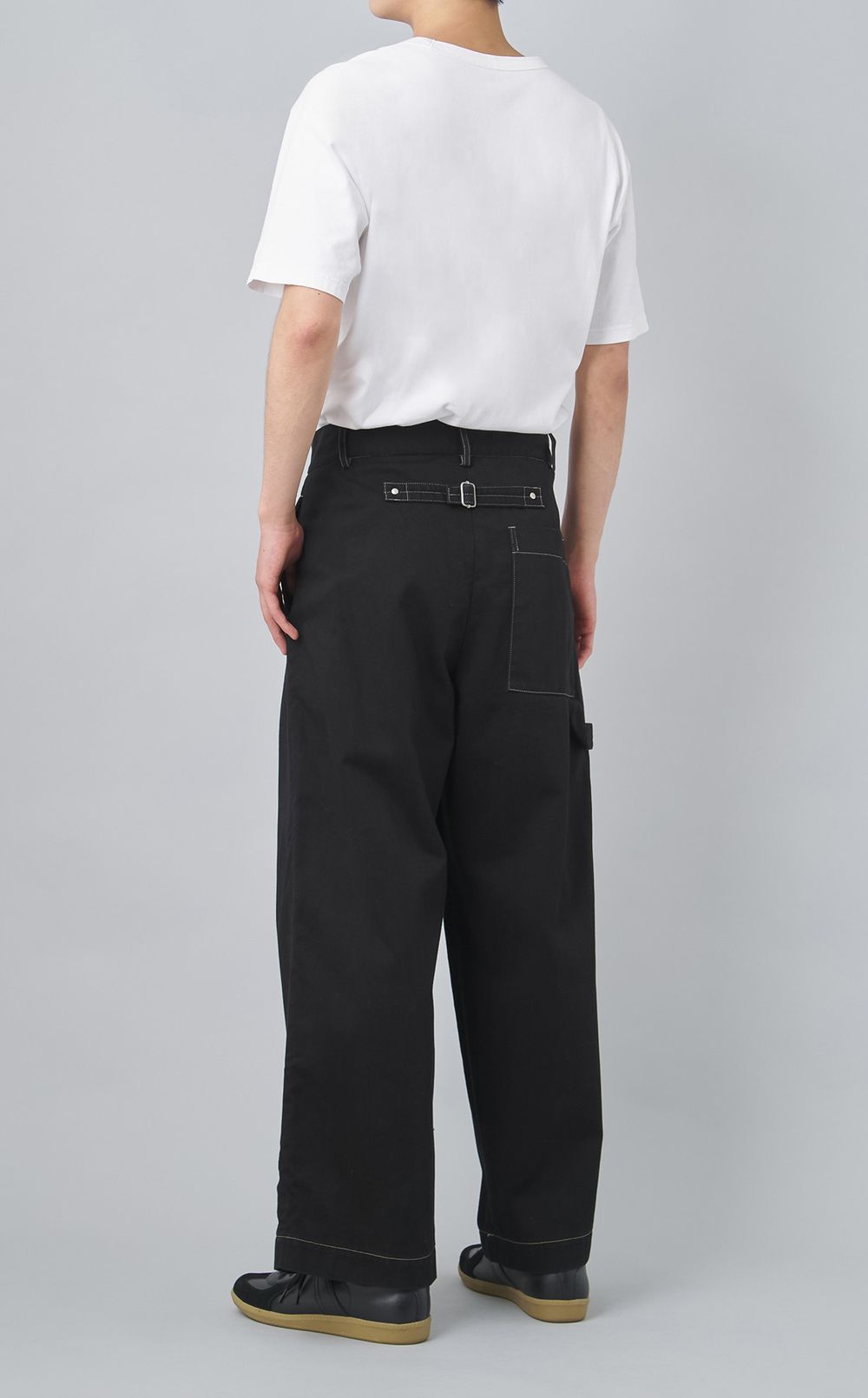 【reADdress】バックシンチワンタックワークパンツ