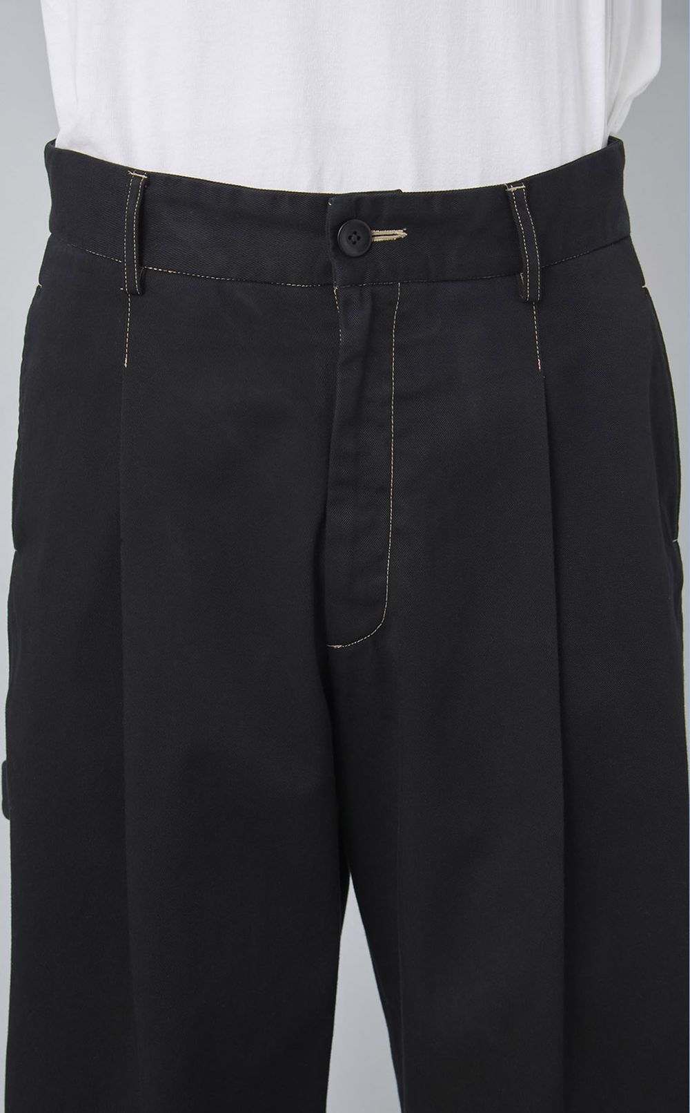 【reADdress】バックシンチワンタックワークパンツ