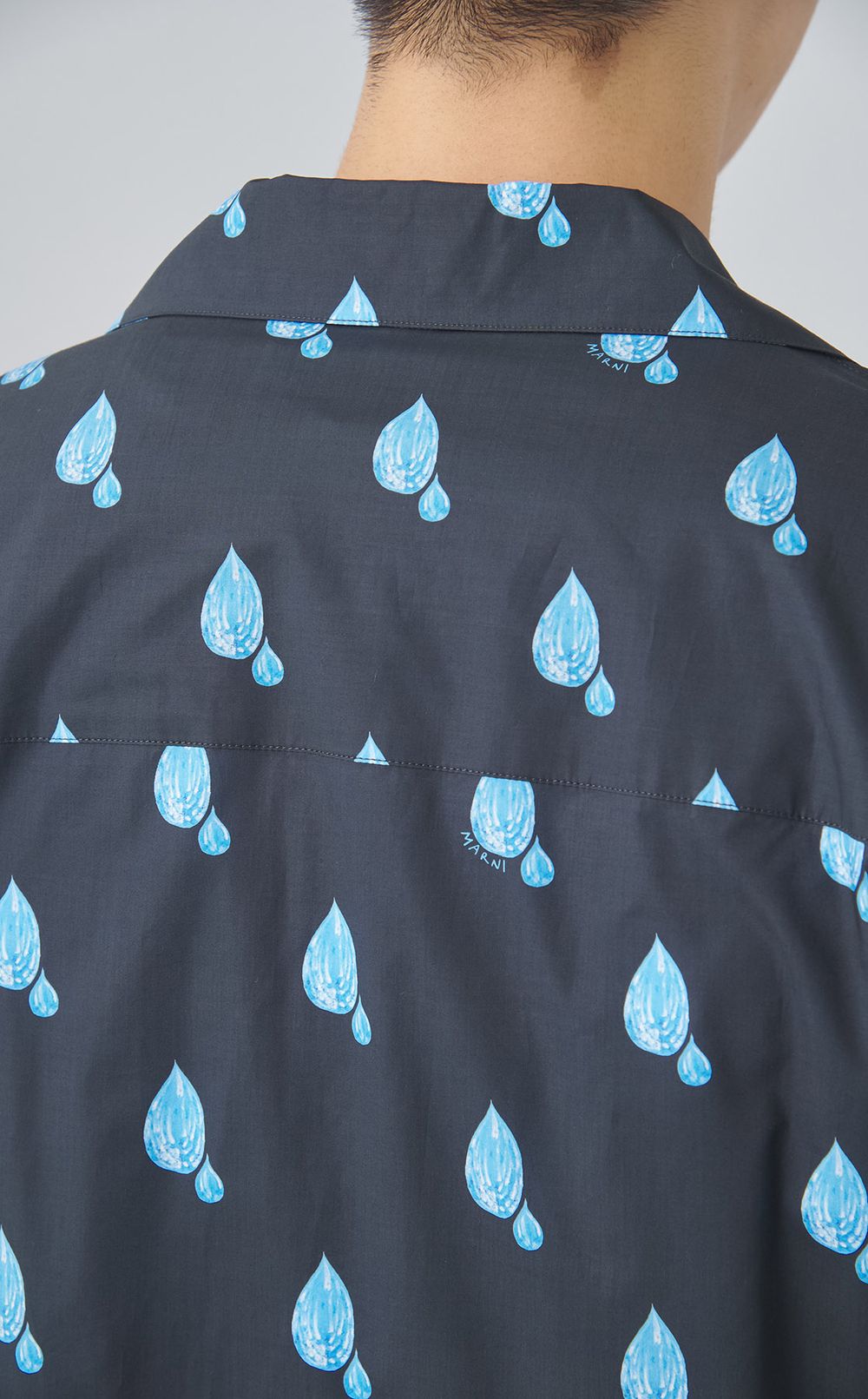 ドロッププリントショートスリーブシャツ