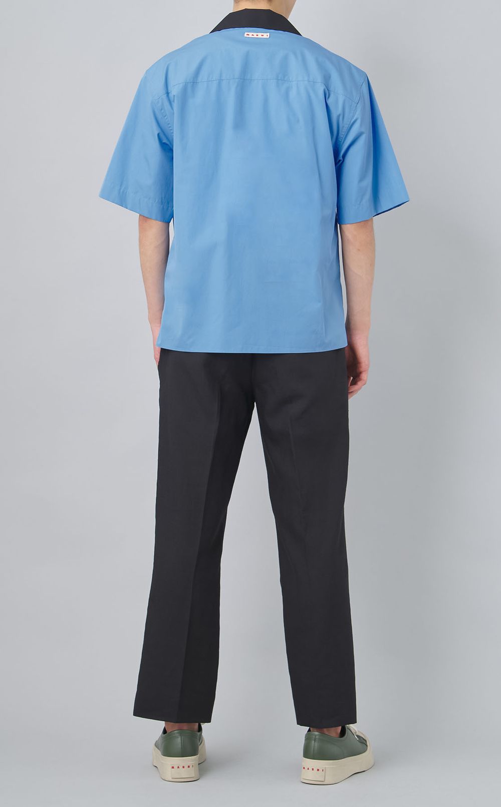 バイカラーショートスリーブシャツ