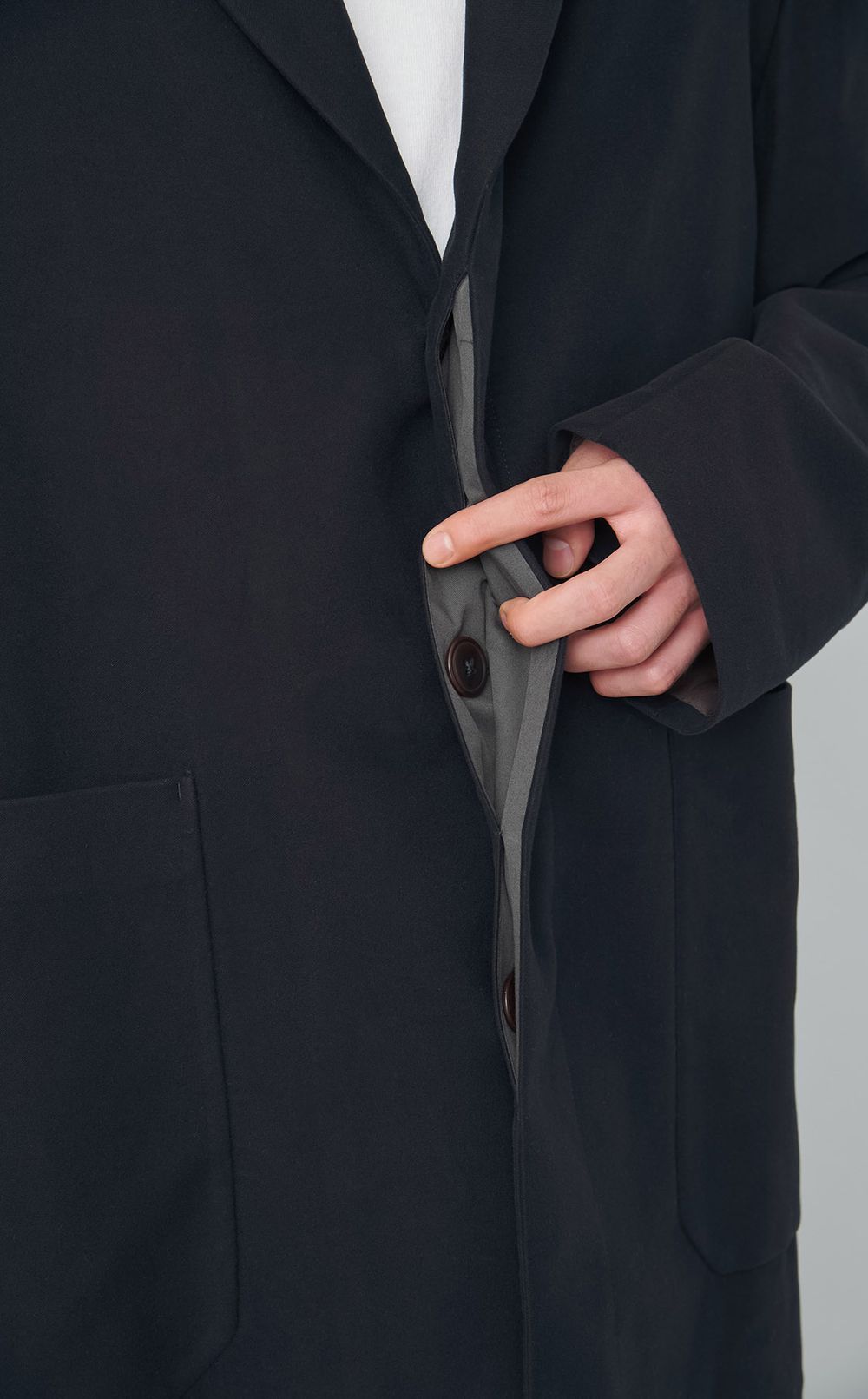 コットンモールスキンコートジャケット