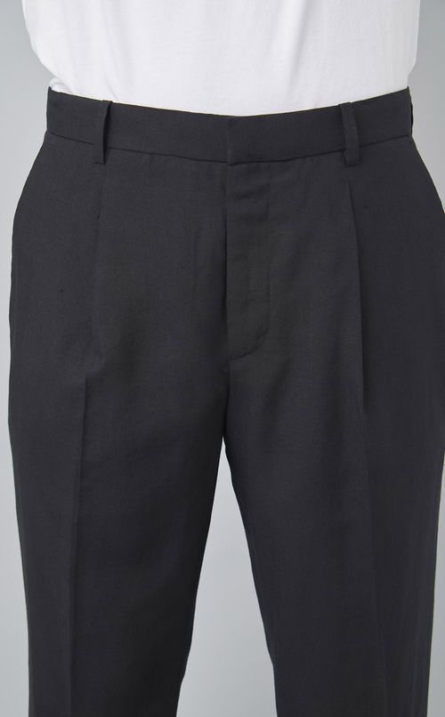 リネンプリーツトラウザー