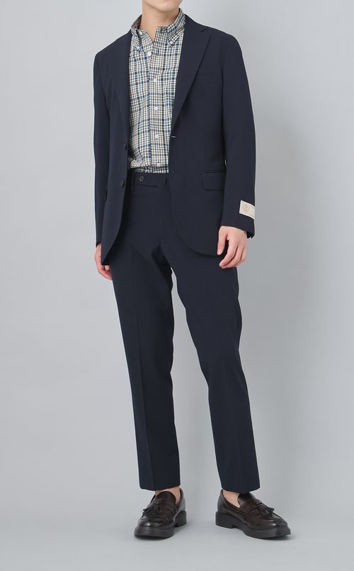 ウールサッカートロッタージャケット