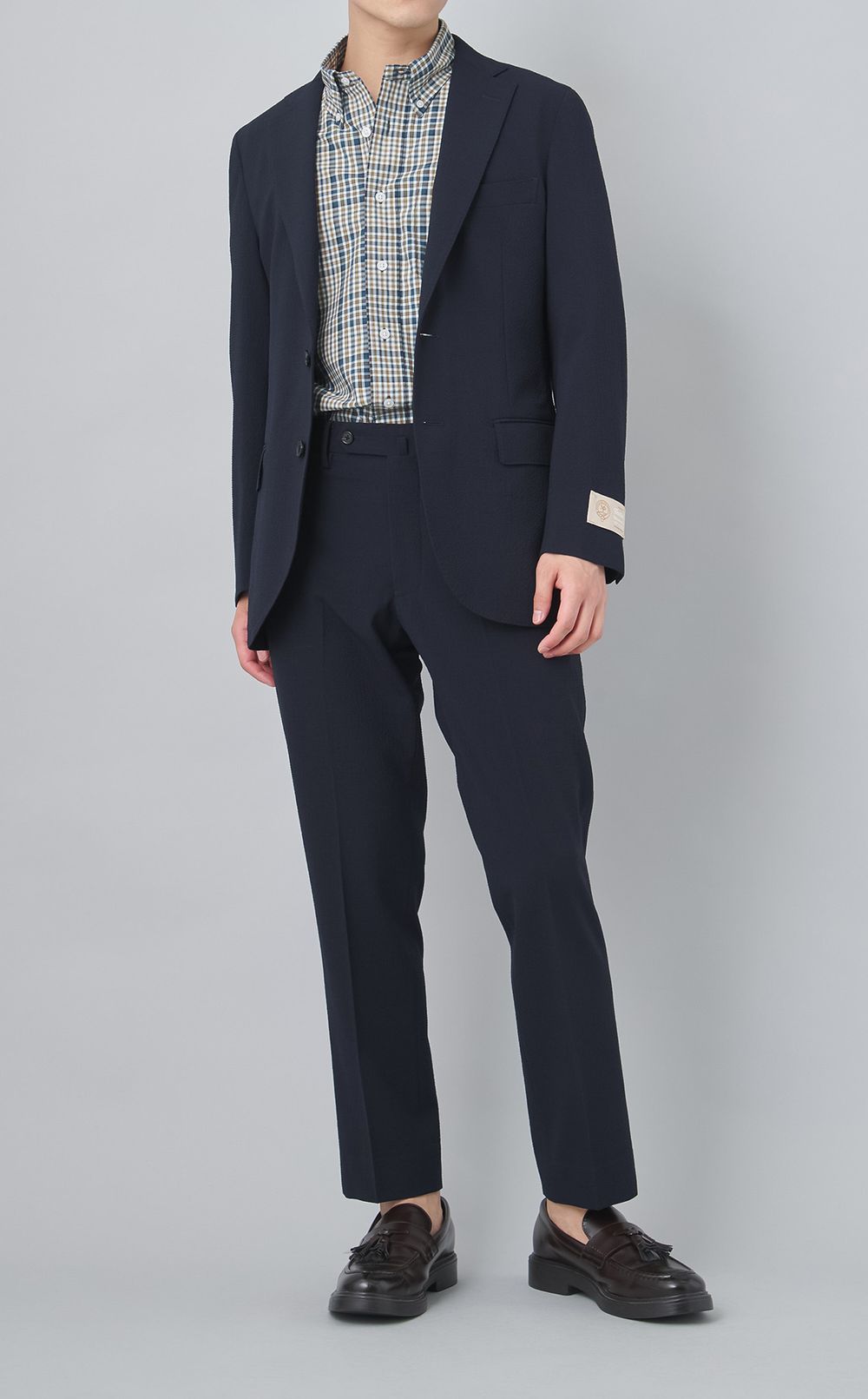 ショートスリーブチェックシャツ