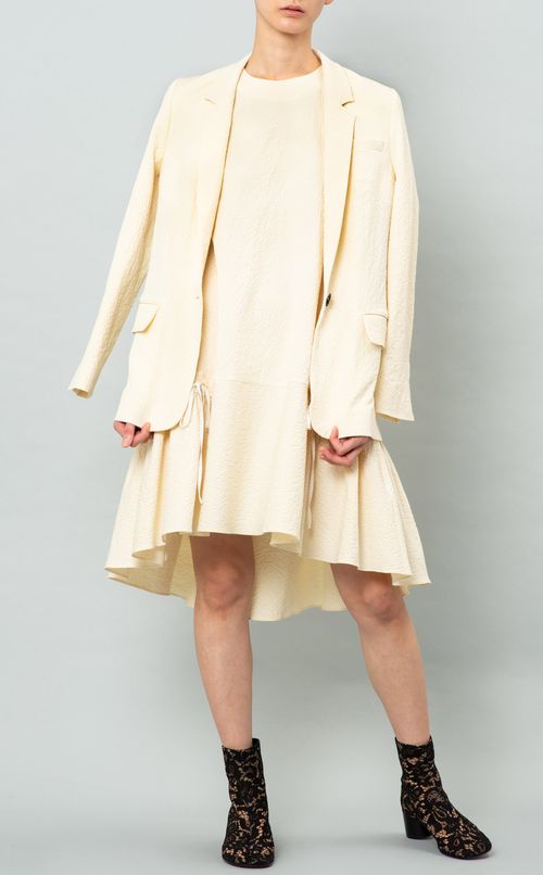 シアサッカーテーラードジャケット